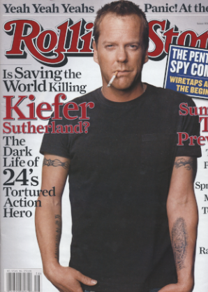 And why does Kiefer have Our Lady of Guadalupe tattooed on his arm?