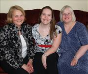 Tracie w/Mom and Marion